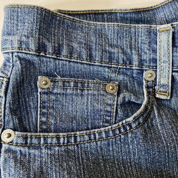 Duck Head womens Blue jeans Denim Size 12 Regular Bootcut 30 inch Inseam - Picture 7 of 9